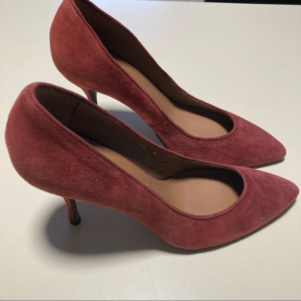 Donald Pliner Heels Bravesp Stiletto 6.5 Mirrored Pointed Toe